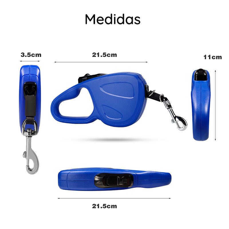 Traditional retractable dog leash