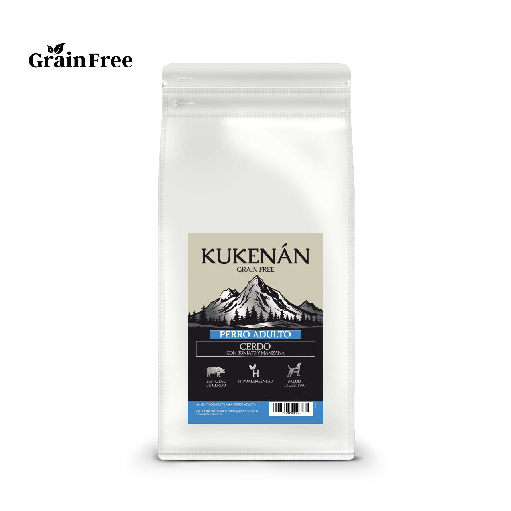 Kukenán Dog Adult Cerdo con Boniato y Manzana