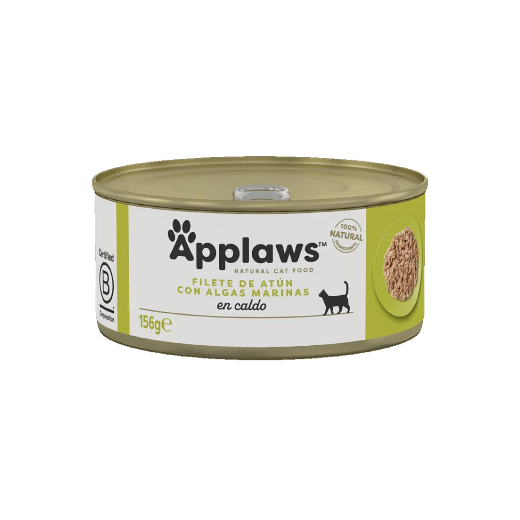 APPLAWS CAT LATA ATUN CON ALGAS 156GR