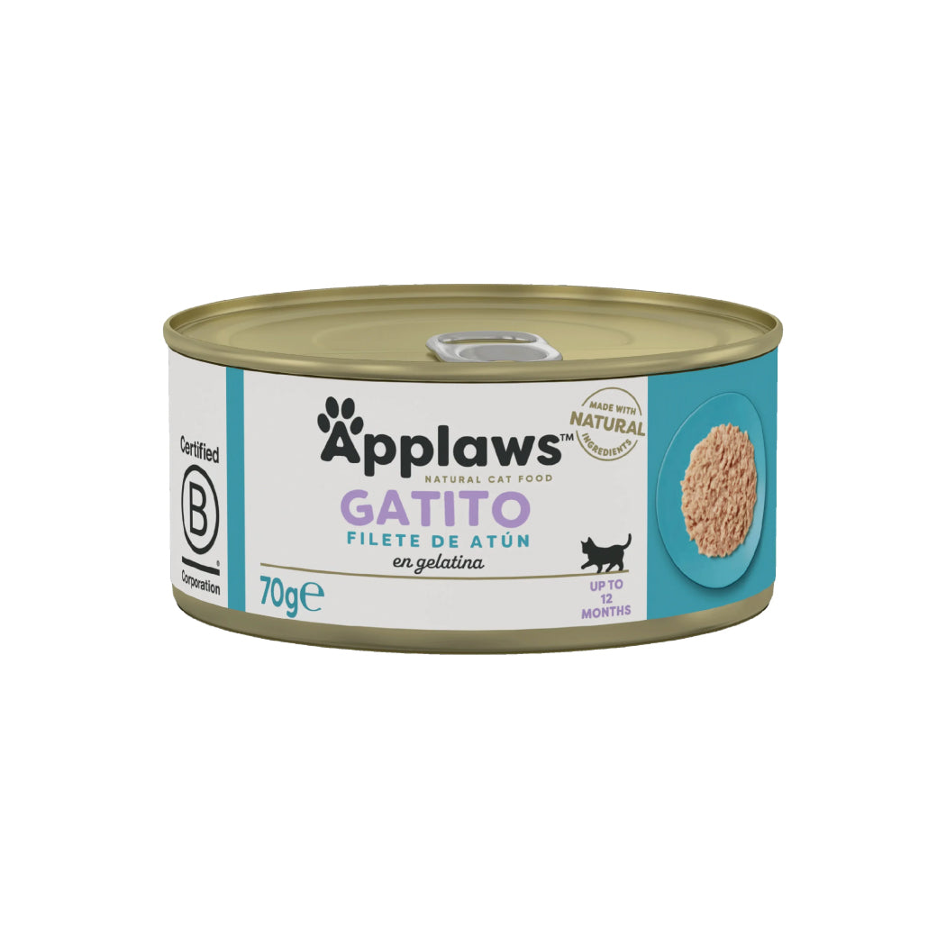 APPLAWS CAT LATA KITTEN ATUN 70GR