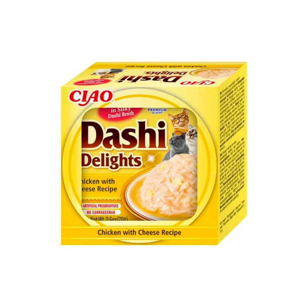 CHURU CAT DASHI POLLO CON QUESO 70 GR
