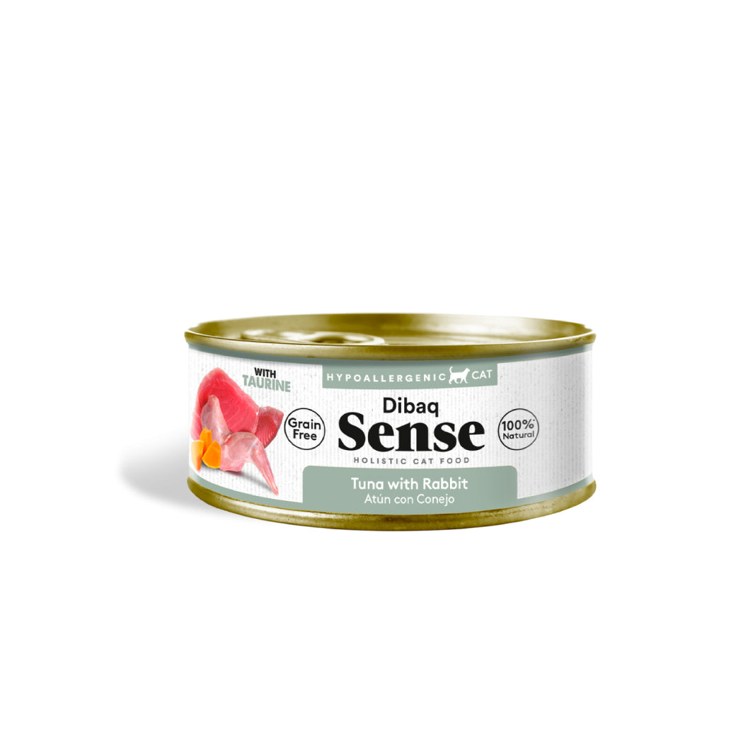 Dibaq Sense CAT Grain Free ATÚN con CONEJO 70g