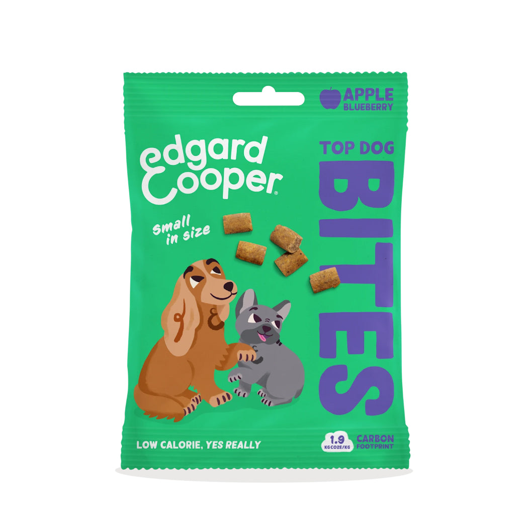 Edgard & Cooper Bocaditos de Manzana y Arándanos 50g