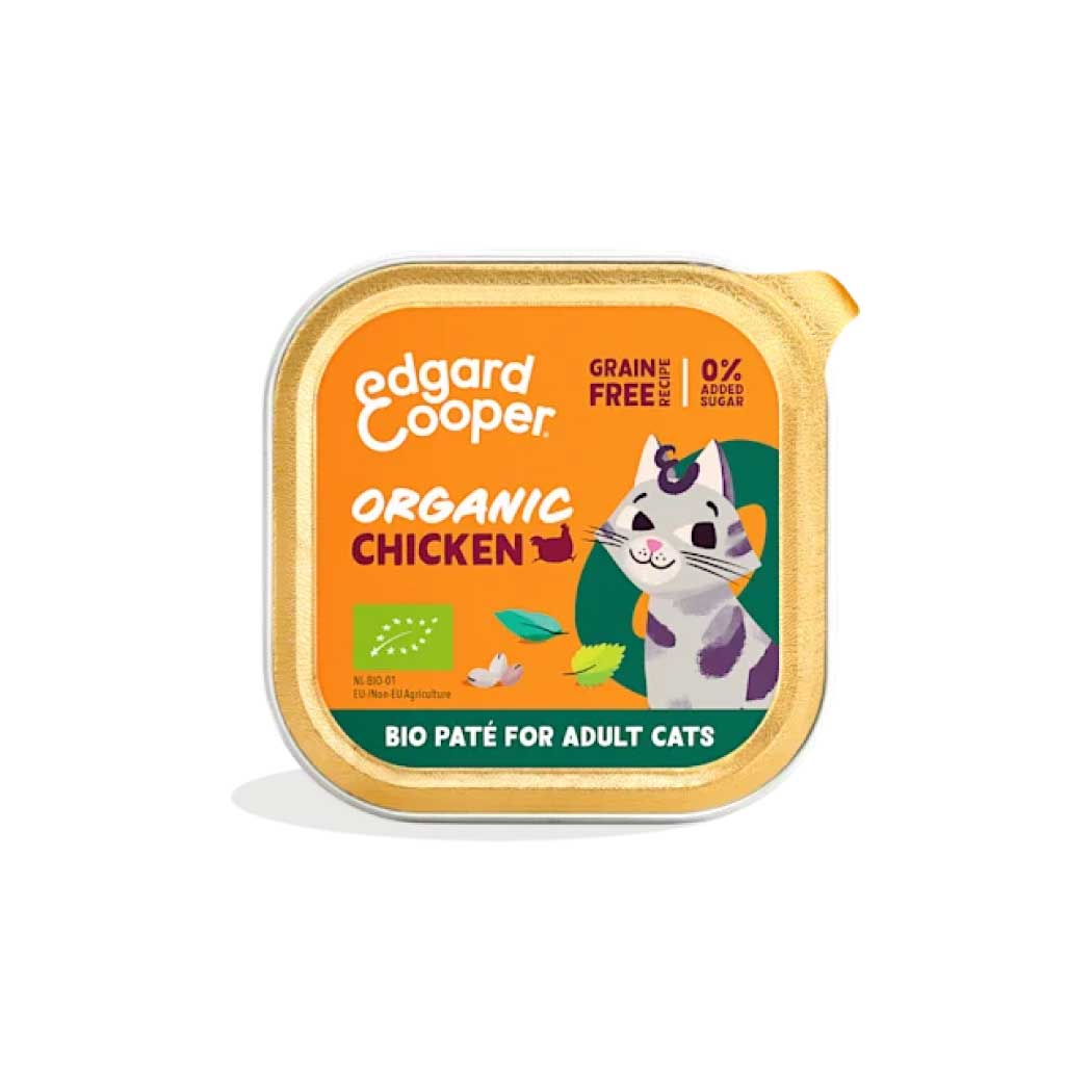Edgard & Cooper Cat Adulto Tarrina Pollo ecológico