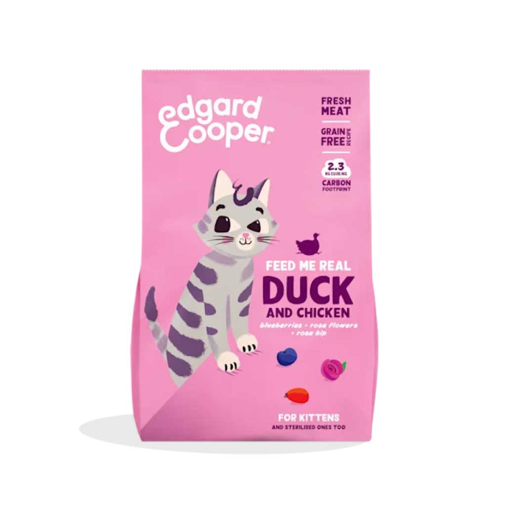 Edgard & Cooper Cat Pato y pollo frescos