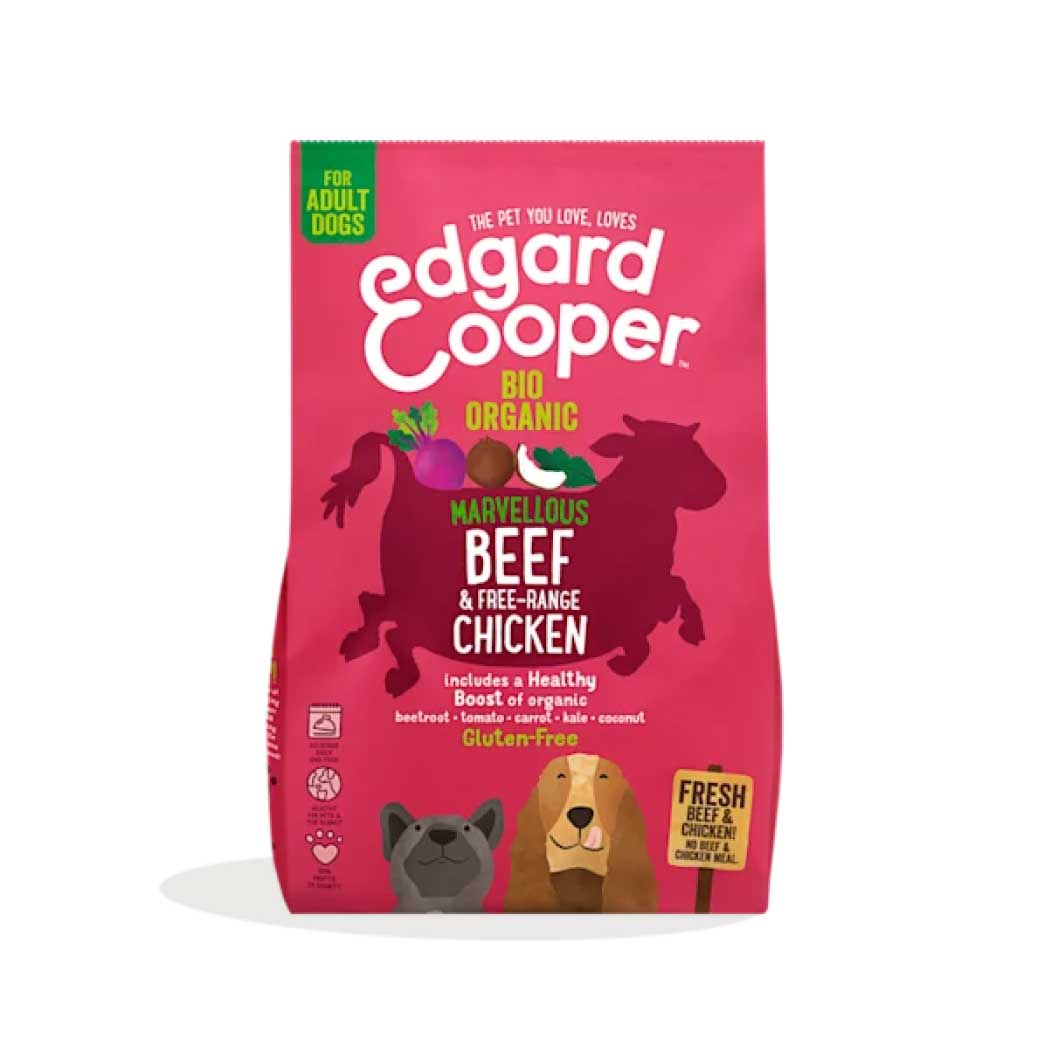 Edgard & Cooper Vacuno y pollo de corral ecológicos