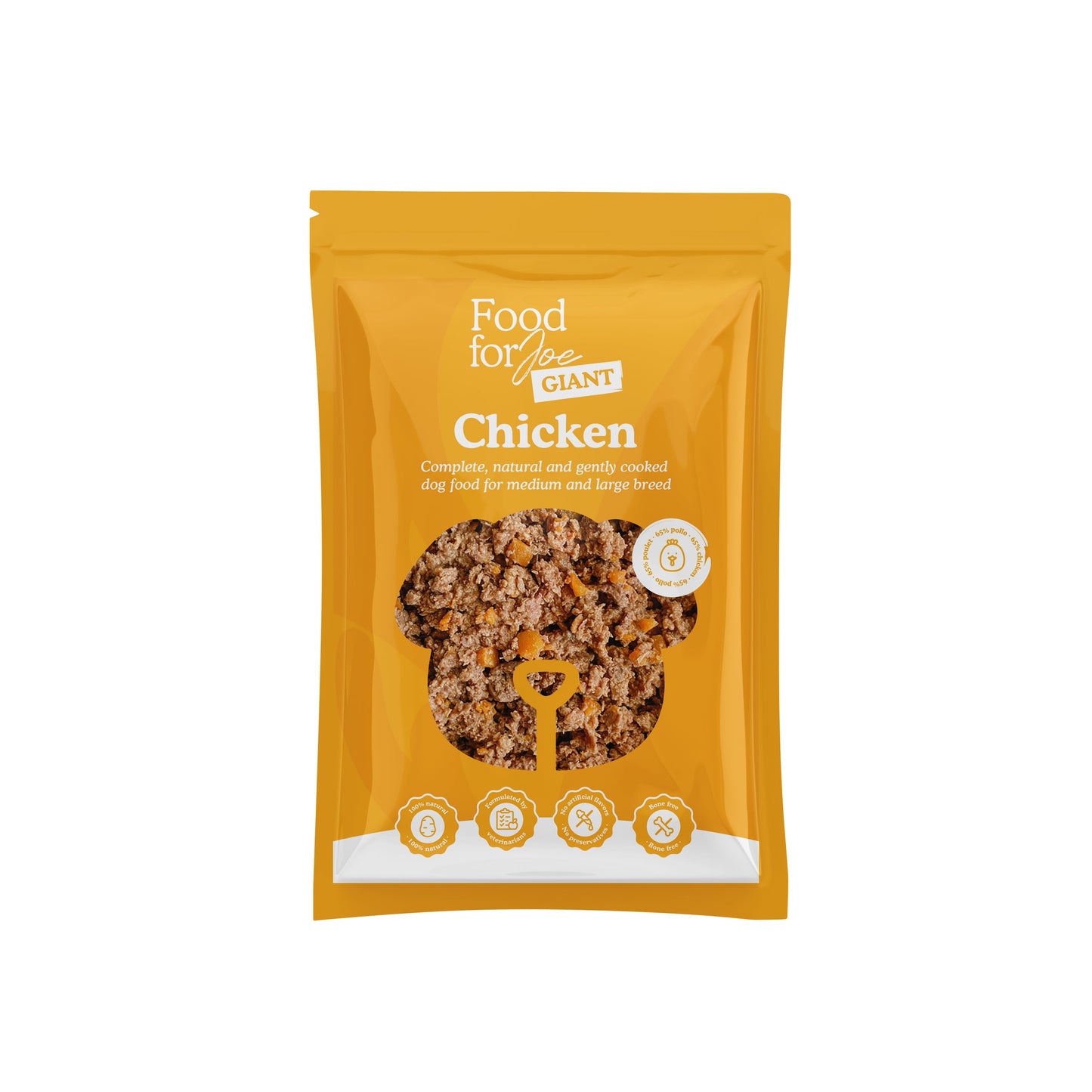 Food for Joe Giant Chicken (Sobre gigante de Pollo) 1.2 kg