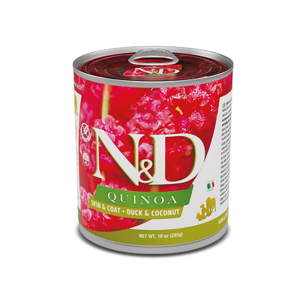 N&D Quinoa Skin & Coat · Duck & Coconut 285g