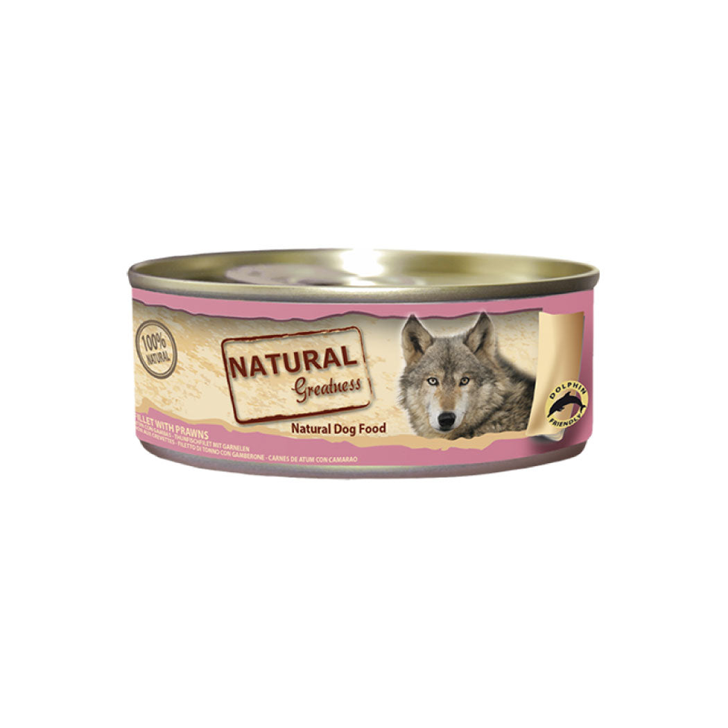 Natural Greatness FILETE DE ATÚN CON GAMBAS 156g