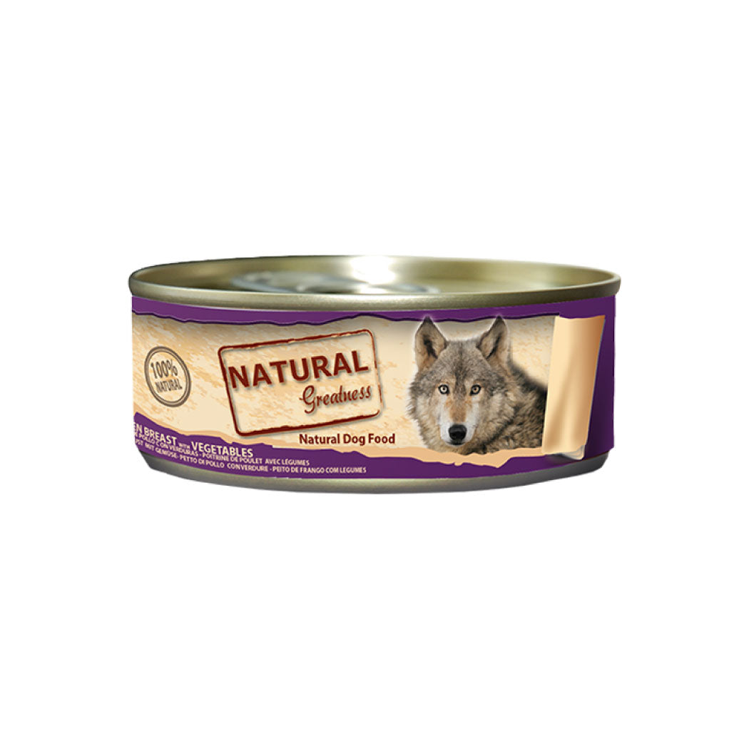 Natural Greatness PECHUGA DE POLLO CON VERDURAS 156g