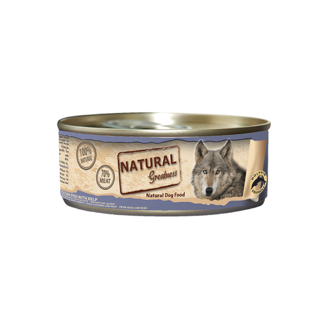 Natural Greatness PESCADO DE MAR CON KELP 156g