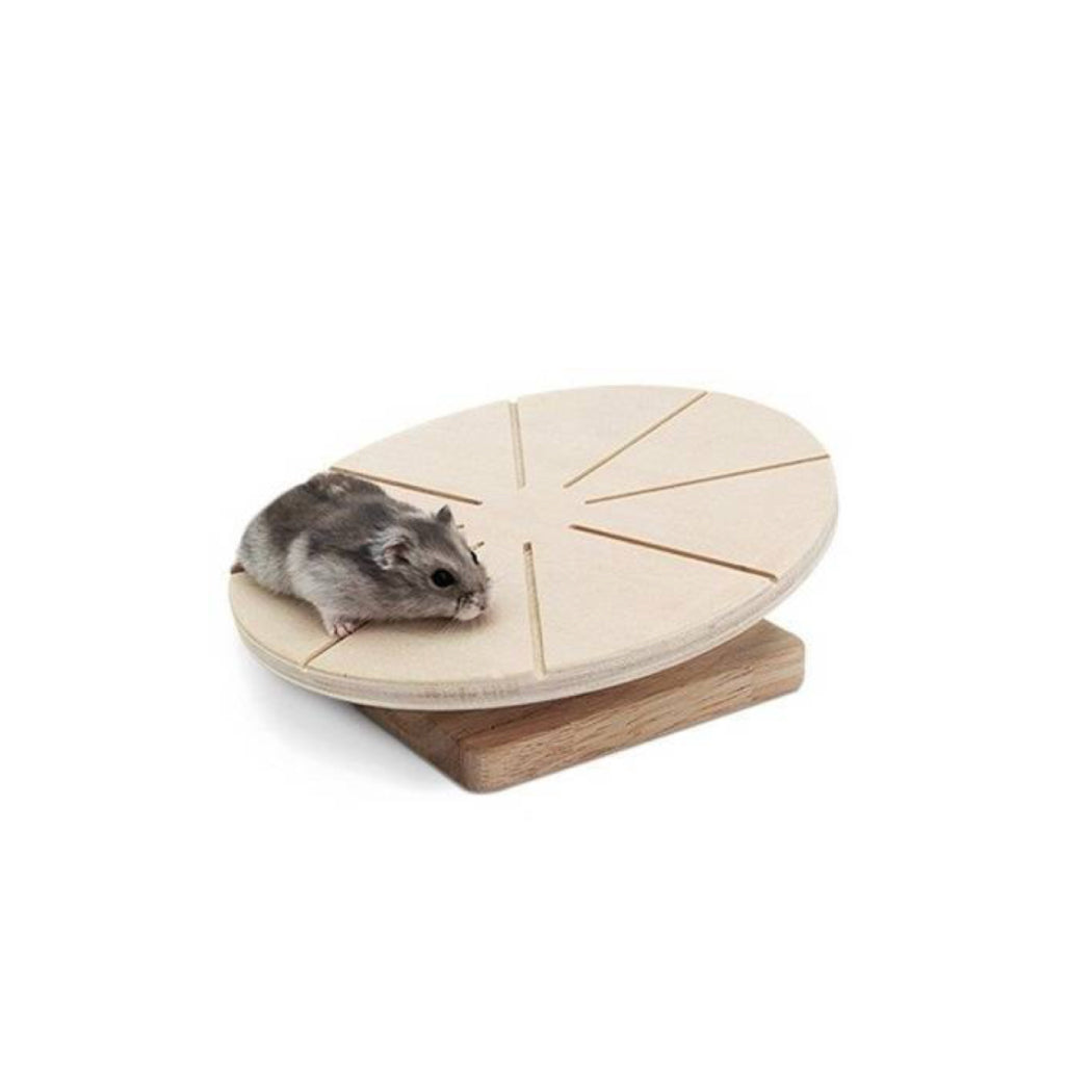 Disco de madera para hámster Living World