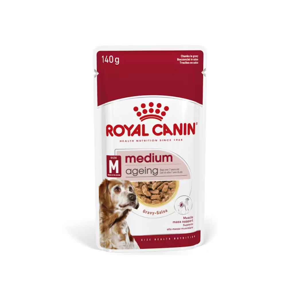Royal Canin húmedo Medium Ageing 140g