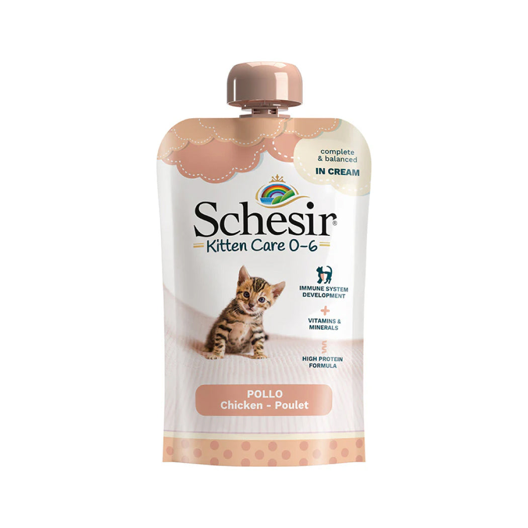 Schesir Kitten Care Pollo Cream 0-6 150g