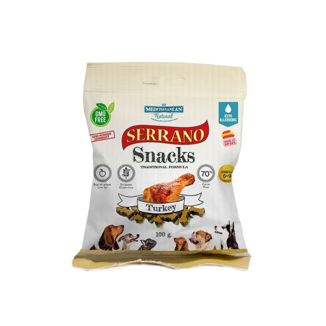 Serrano Dry Snack Pavo 85g