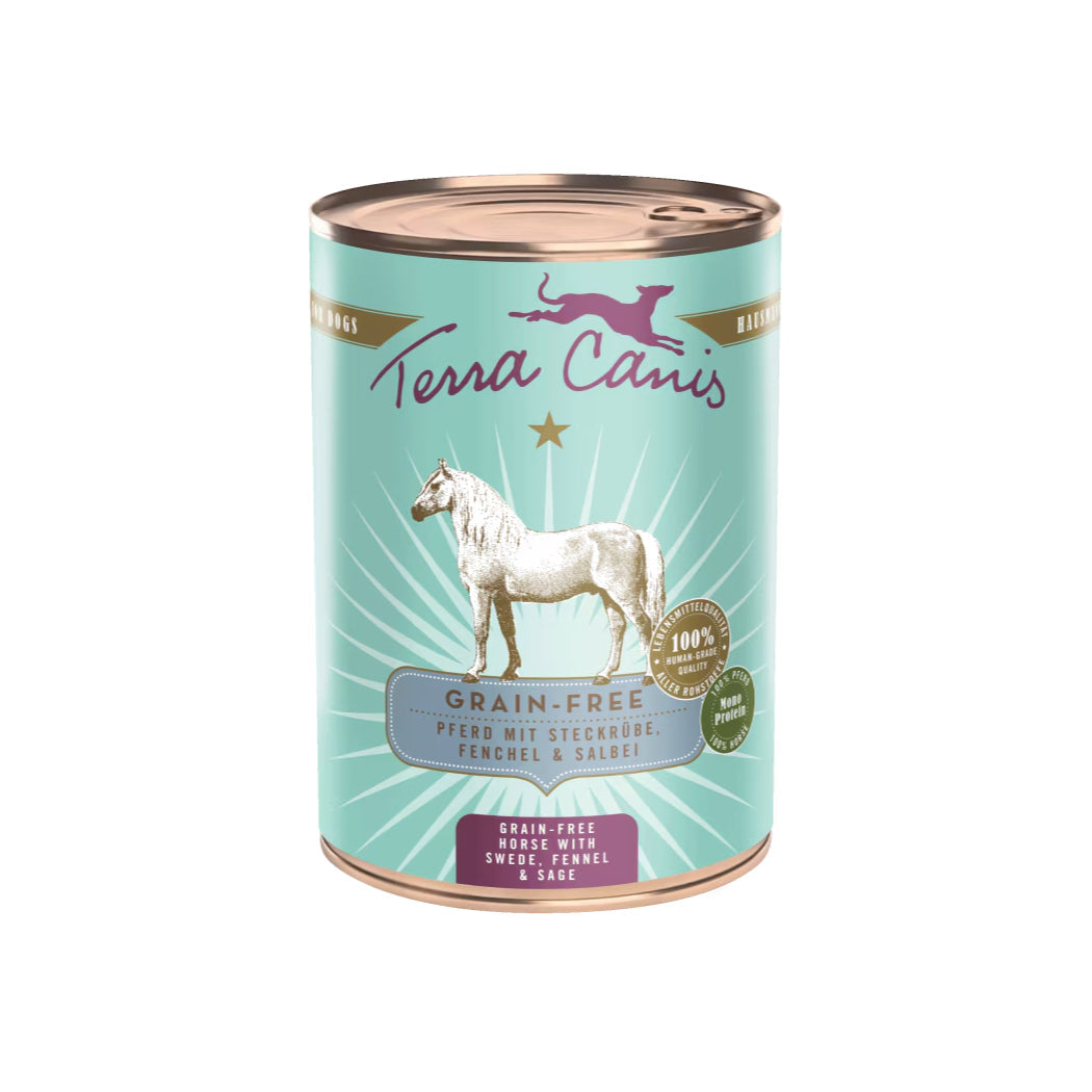 Terra Canis Grain-free Caballo con colinabo, hinojo y salvia 400g