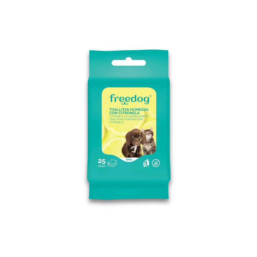 Toallitas húmedas Freedog