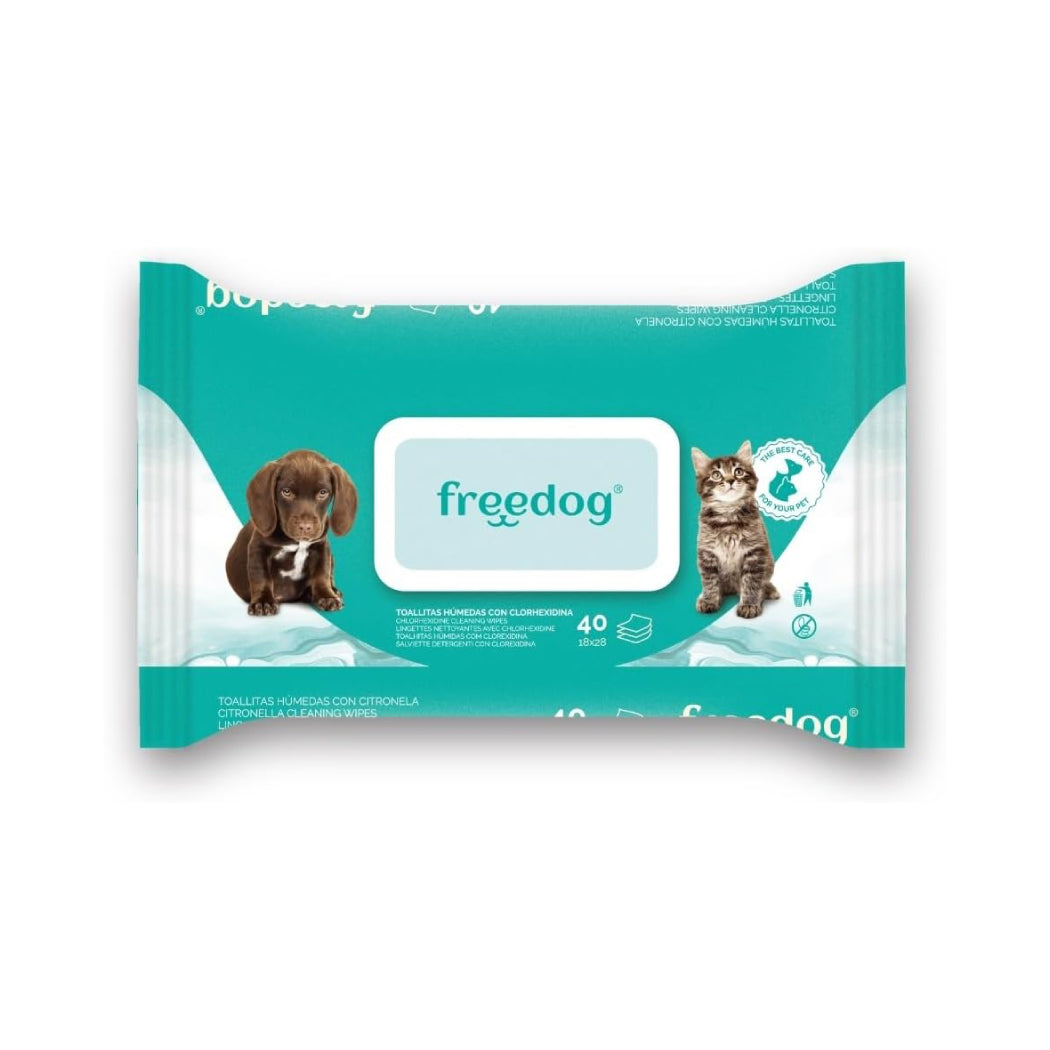 Toallitas húmedas Freedog
