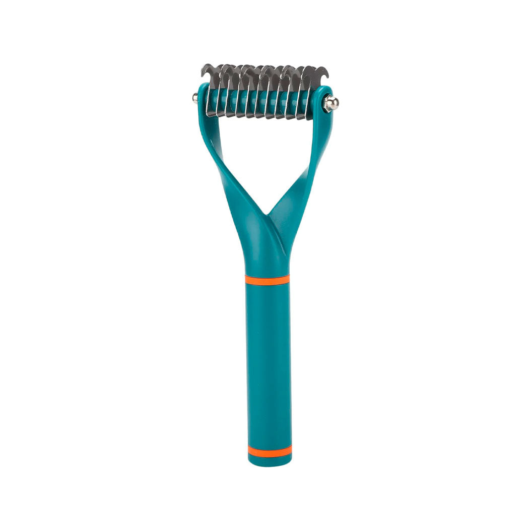 Shedding comb for dogs and cats