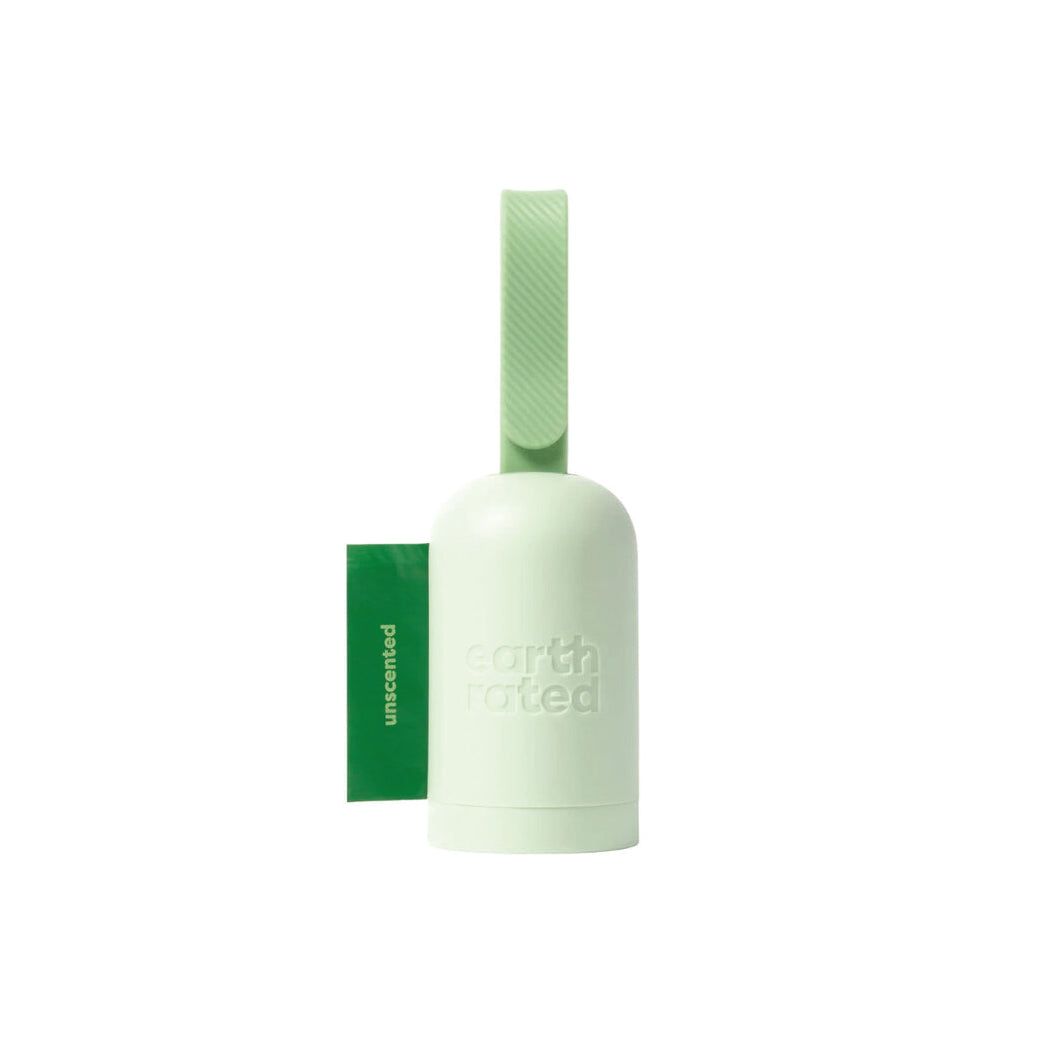 Dispensador de bolsas Earth Rated con recambio de 15 bolsas sin perfume