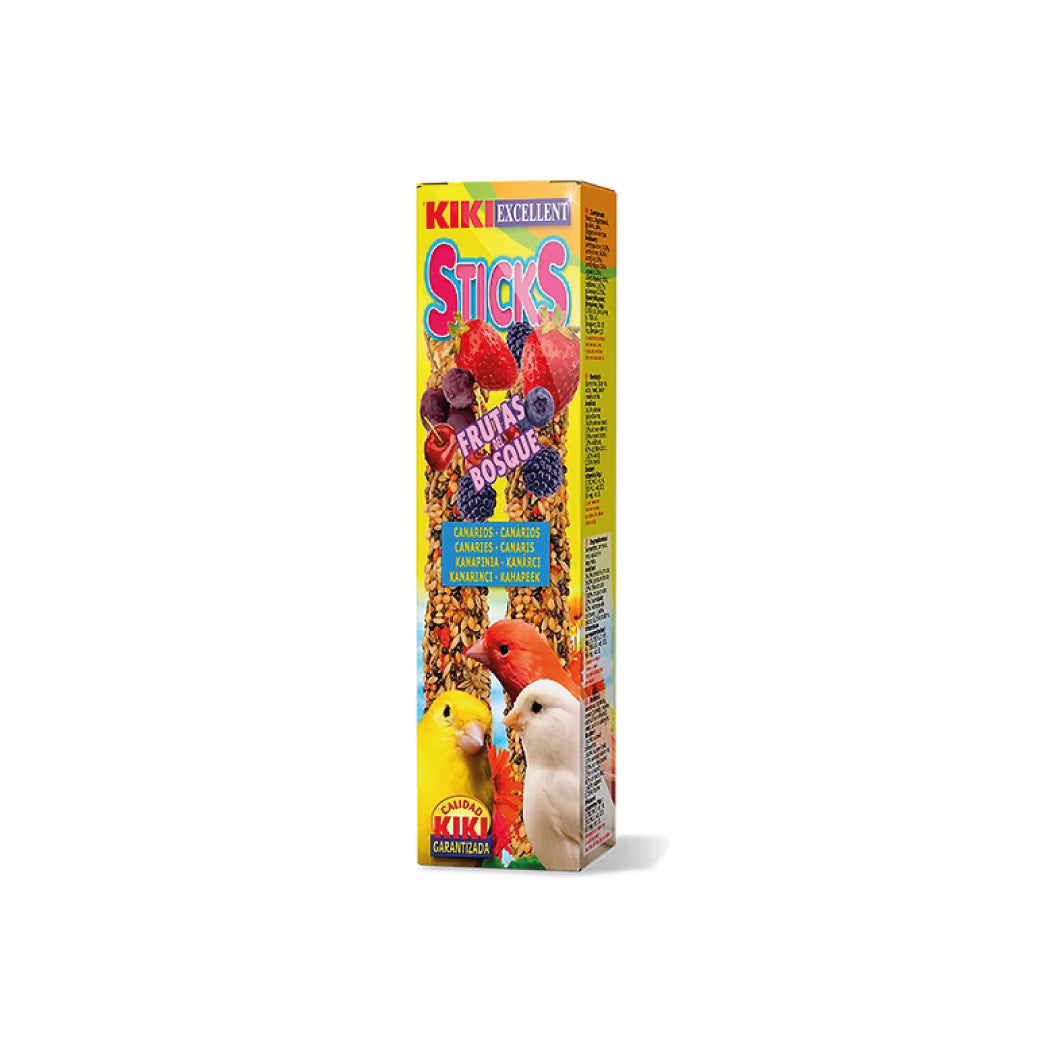 Kiki Sticks Canarios frutos del bosque 60gr