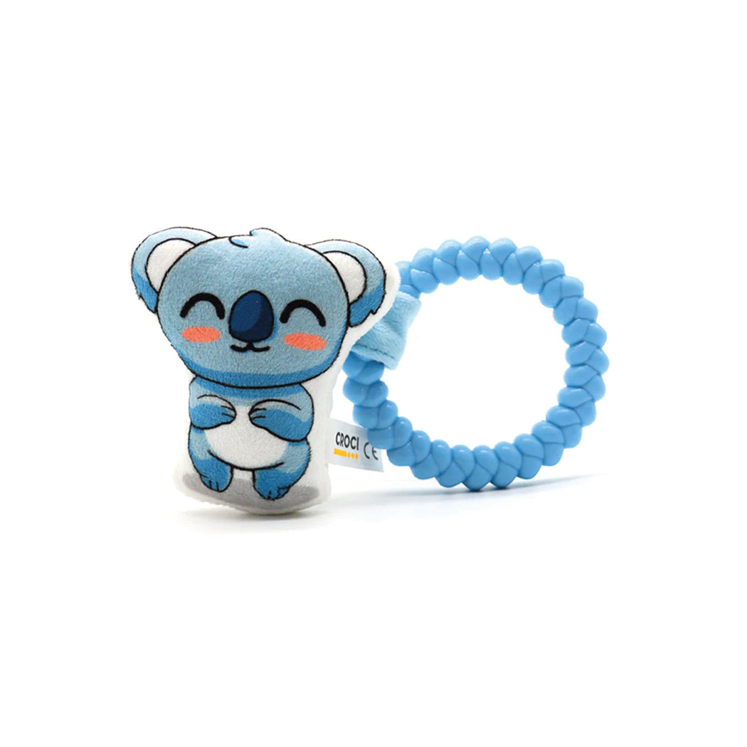 Baby Tails peluche con anillo de goma para cachorros mini