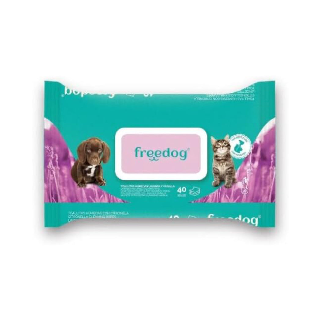 Toallitas húmedas Freedog