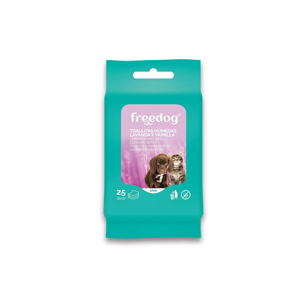 Toallitas húmedas Freedog