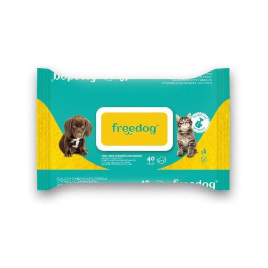 Toallitas húmedas Freedog