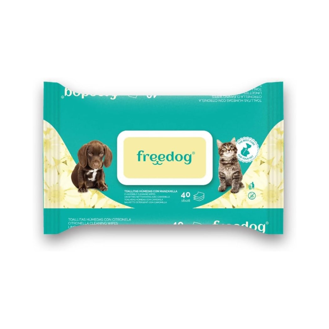 Toallitas húmedas Freedog
