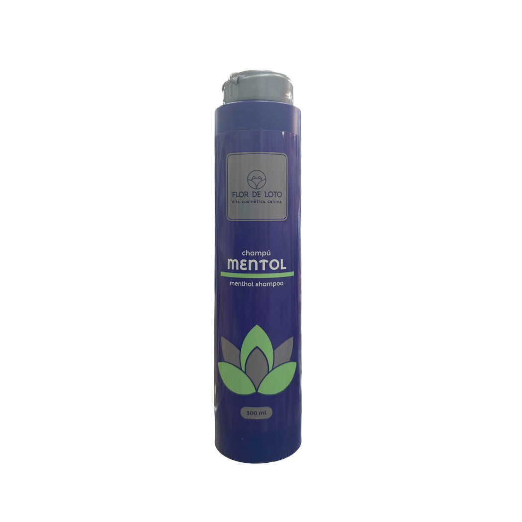 Champú con mentol Flor de Loto 300ml