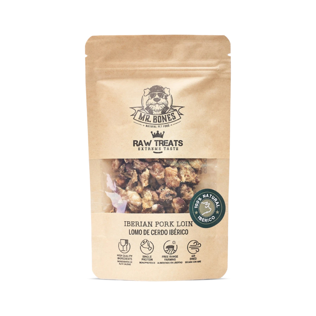 Mr Bones Raw Treats Lomo de cerdo ibérico 45g