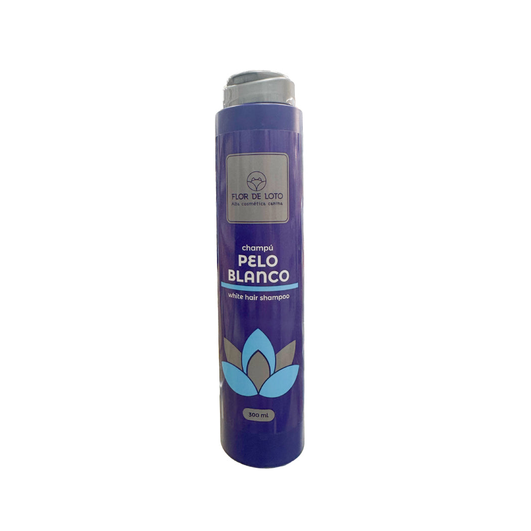Champú para pelaje blanco y claro Flor de Loto 300ml