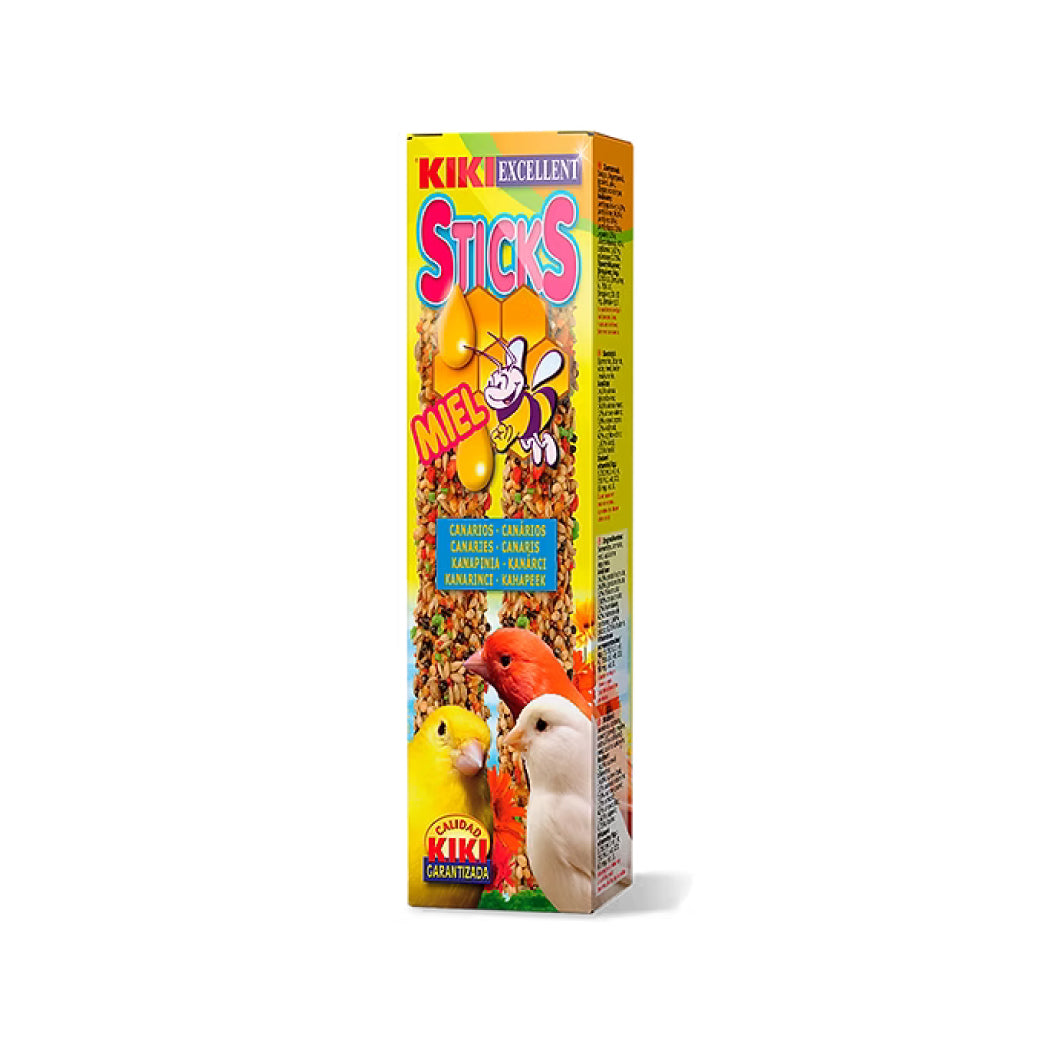 Kiki Sticks Canarios miel 60gr
