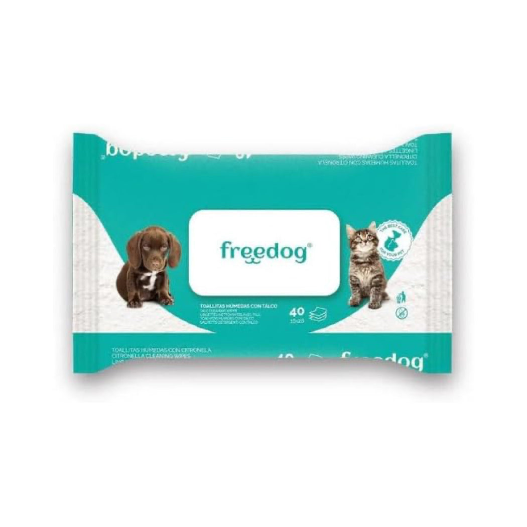Toallitas húmedas Freedog