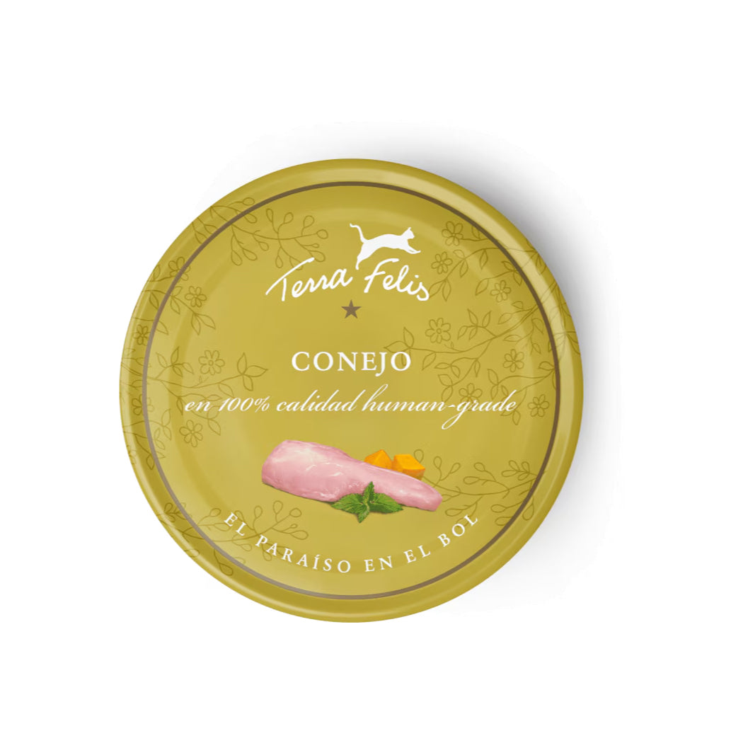 Terra Felis Gato Adulto Conejo 80g