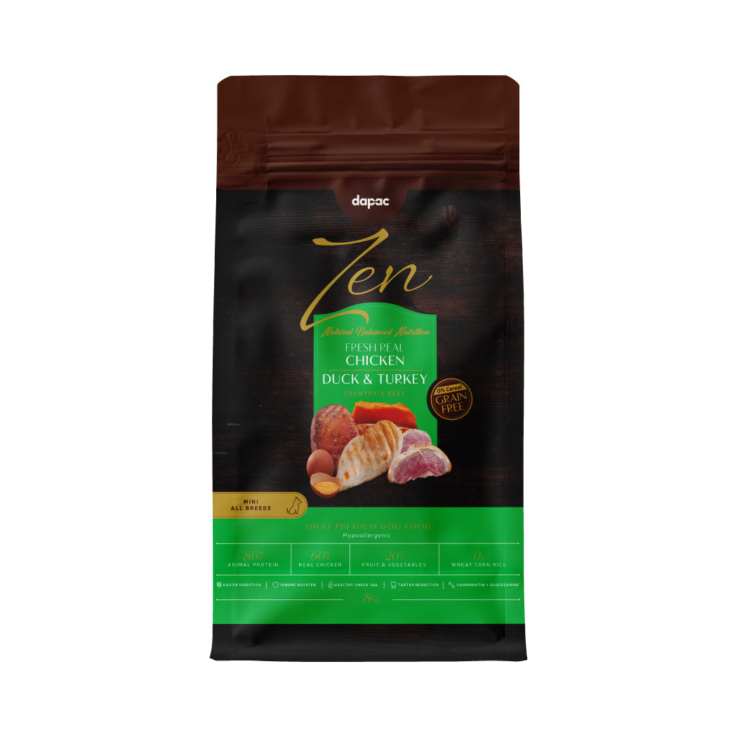Zen Real Chicken, Duck & Turkey para Razas Mini