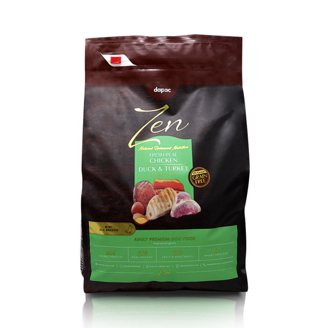 Zen Real Chicken, Duck & Turkey para Razas Mini
