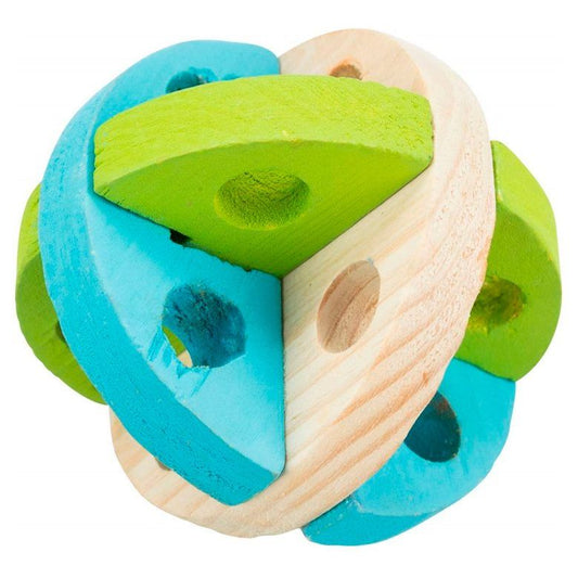 PELOTA MADERA COMESTIBLE 8 CM