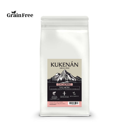 Kukenán Puppy Salmón con Eglefino, Pescado Blanco y Espárragos