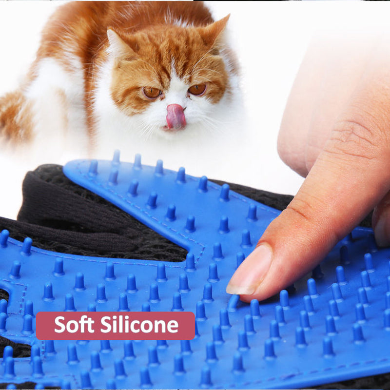 Cleaning gloves for dogs and cats
