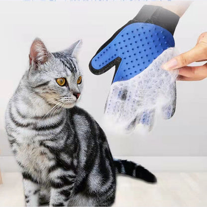 Cleaning gloves for dogs and cats