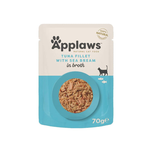 APPLAWS CAT SOBRE ATUN Y BESUGO 70GR
