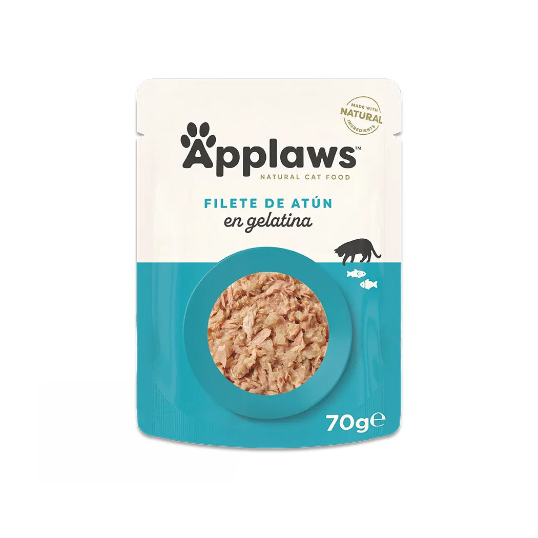 APPLAWS CAT SOBRE FILETE DE ATUN EN GELATINA 70GR