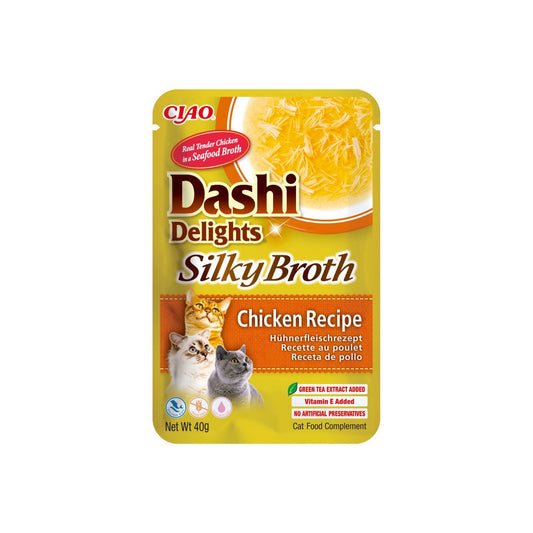 CHURU CAT DASHI SILKY BROTH POLLO 40 GR