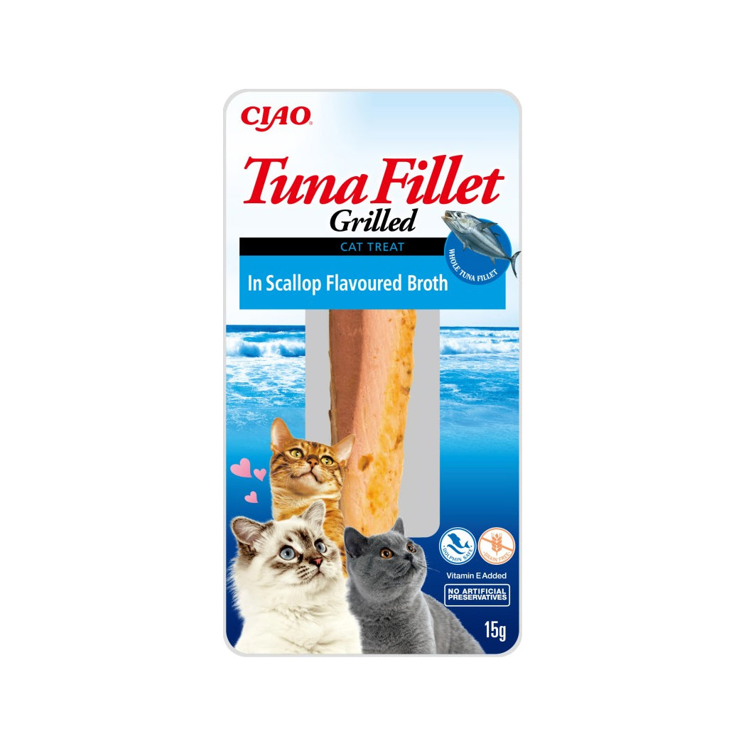 CHURU CAT FILETE DE ATUN EN CALDO DE VIEIRA 15 GR