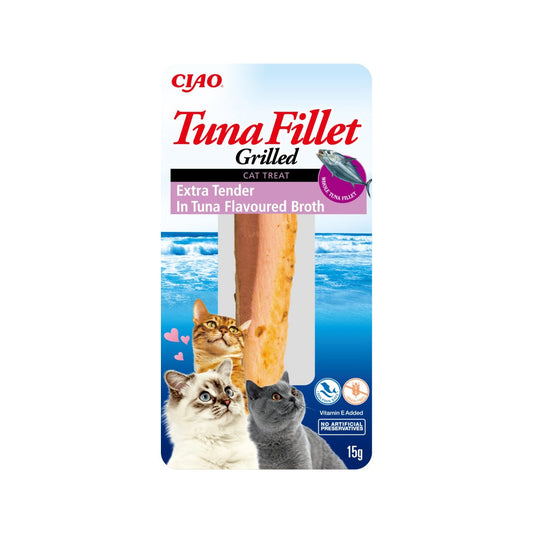 CHURU CAT FILETE DE ATUN TIERNO EN CALDO DE ATUN 15 GR