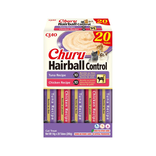 CHURU CAT HAIRBALL CAJA 20 X 14 GR EU133