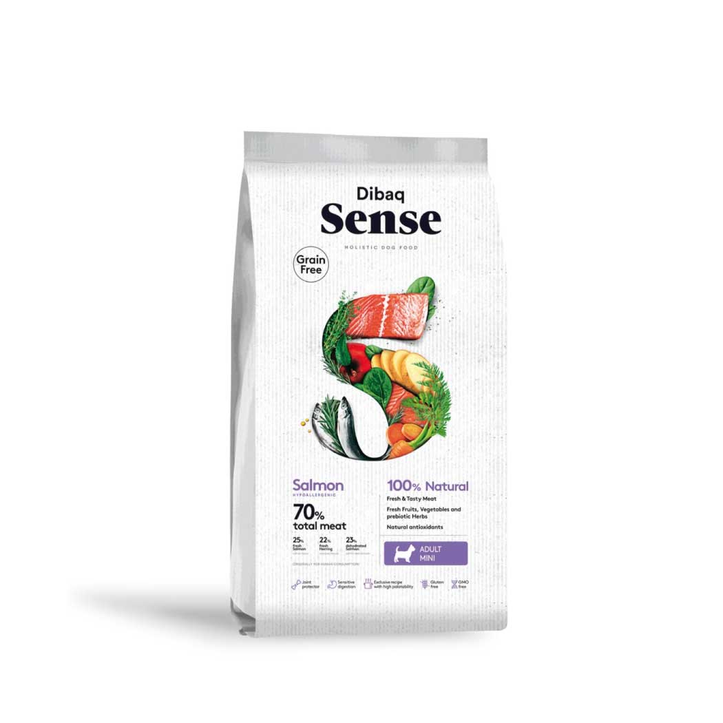 Dibaq Sense Grain Free Salmón Mini