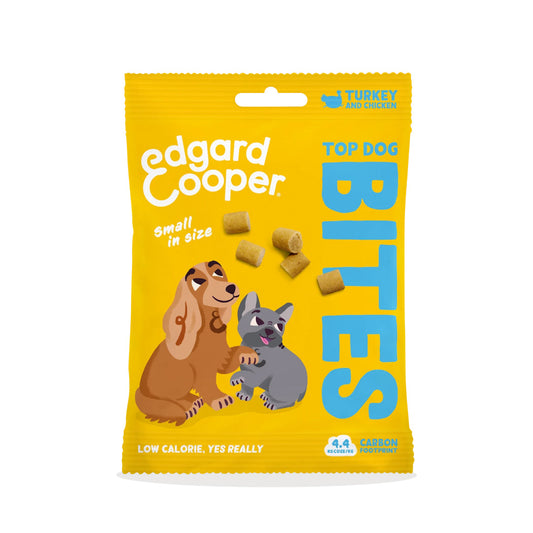 Edgard & Cooper Bocaditos de Pavo y Pollo 50g